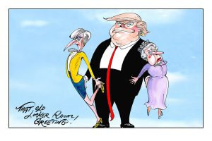 Donald Trump – That Old Locker Room Greeting