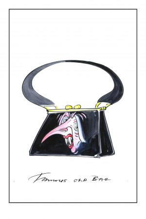 Margaret Thatcher-Famous Old Bag
