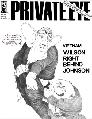 Private Eye Cover: Wilson right behind Johnson